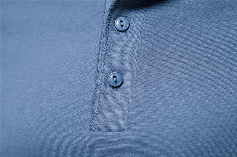 AIOPESON Men's Long Sleeve Button Down T-Shirts Autumn Henley Collar Casual High Quality 100% Cotton Crew Neck Mens T Shirts