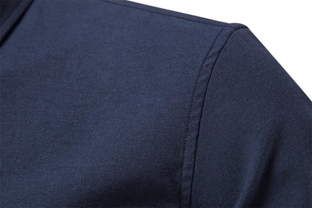 AIOPESON 2023 New Autumn Cotton Men's Oxford Shirt Long Sleeve Button Down Social Business Casual Shirts for Men
