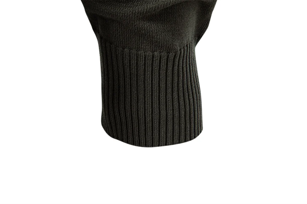 AIOPESON Premium Solid Color Polo Men Slim Fit Zip Long Sleeve Luxury Textured Fabric Business Casual Mens Sweatshirt