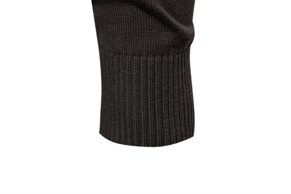 2023 New Winter Cotton Cardigan for Men Quality Mens Sweater Fashion Turn Down Collar Knitted Sweaters for Men
