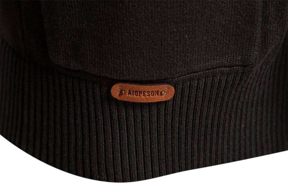 2023 New Winter Cotton Cardigan for Men Quality Mens Sweater Fashion Turn Down Collar Knitted Sweaters for Men